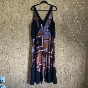 Free People All Patched Up Jumpsuit  Wide Leg